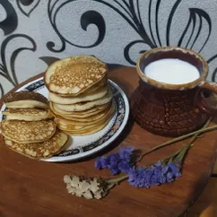 🥞Рисово-кукурузные оладьи на кефире