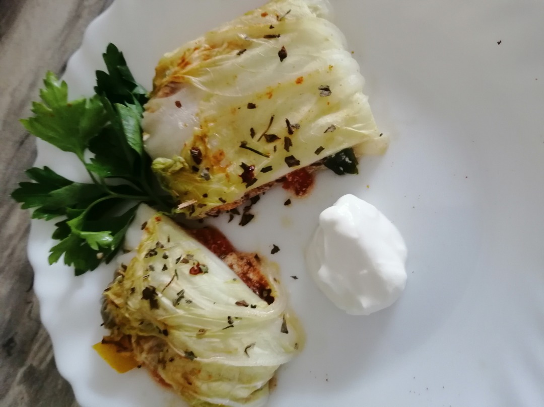 Диетические овощные рулетики