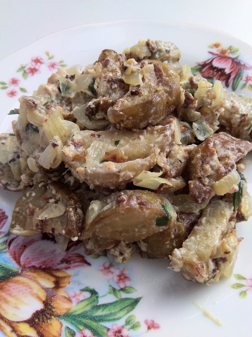 Баклажаны  с грибным вкусом