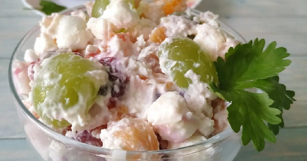 Фруктовый салат «Амброзия» - сладкое наслаждение