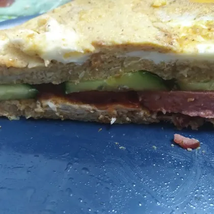 Сытный сандвич