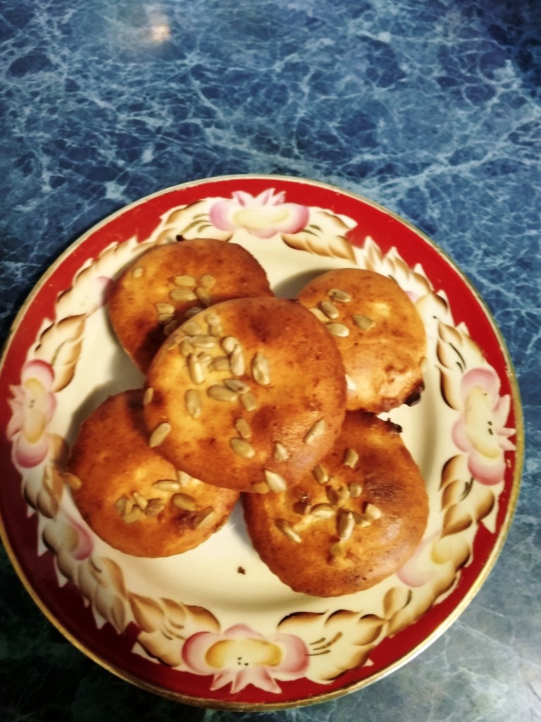 Творожные кексы