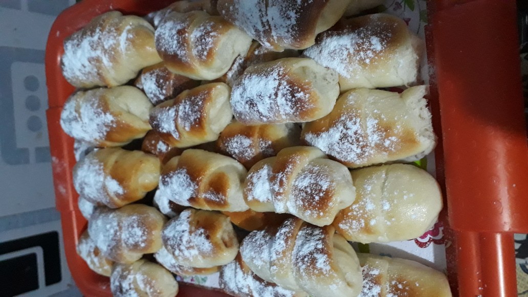 Сдобные рогалики