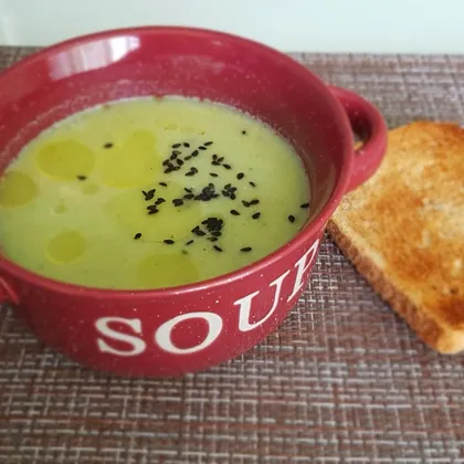 Крем суп из брокколи со сливками