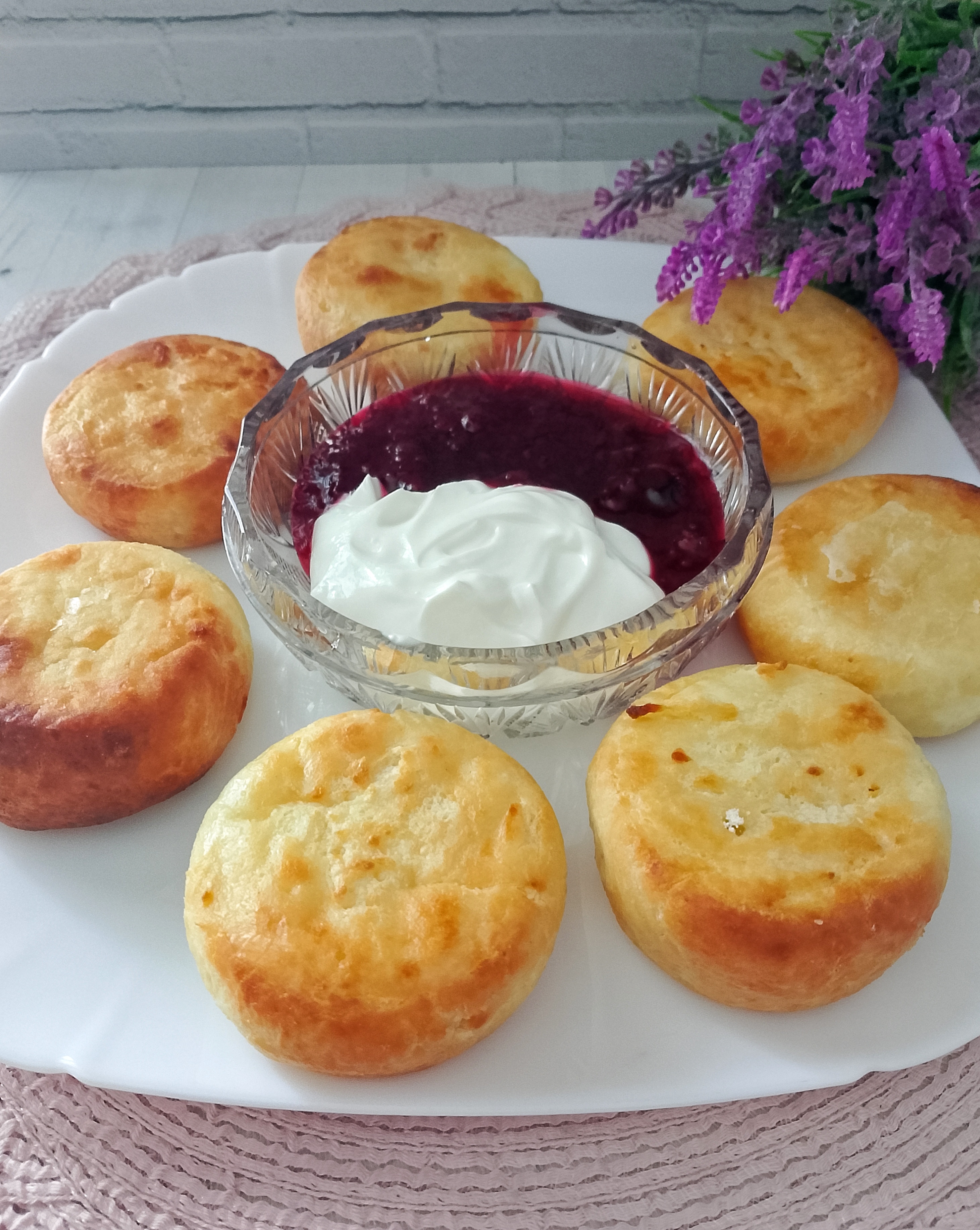 Пышные сырники в аэрогриле