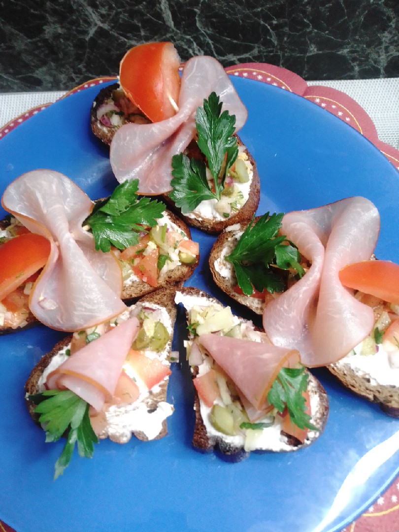 Брускетта 👍 бутерброд с ноткой Италии