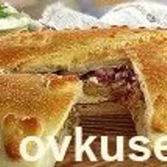 Пирог с курицей и грибами по-ураль