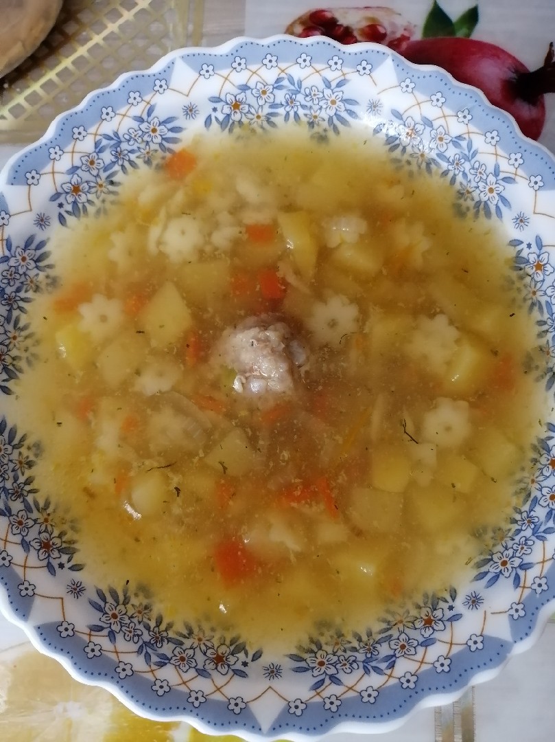 Рецепт: Суп-пюре с тыквой - и цветной капустой, подходит для диетического питания