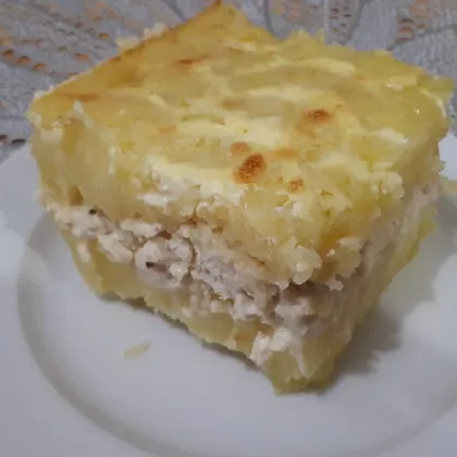 Картофельная запеканка с мясом