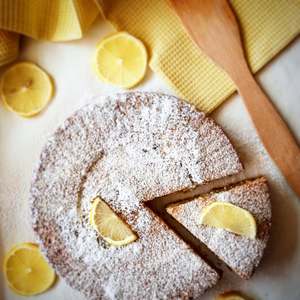 Лимонный пирог из песочного теста — рецепт с фото пошагово
