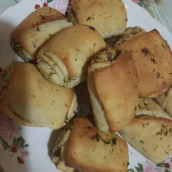 Рулет с зеленью