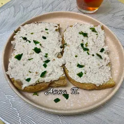 Намазка из варёно-копчёной куриной грудки