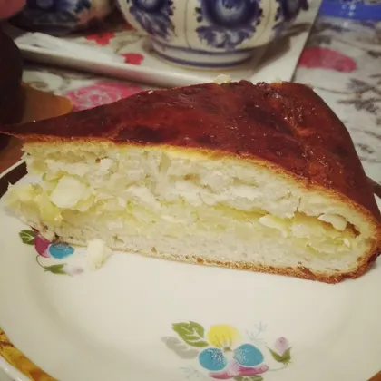 Пирог с капустой и яйцом