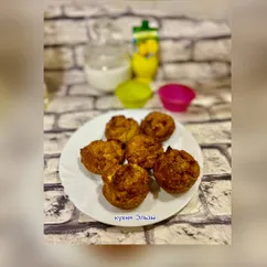 🧁 🍌 Банановые кексы без глютена, яиц и молочных продуктов 🍌 🧁