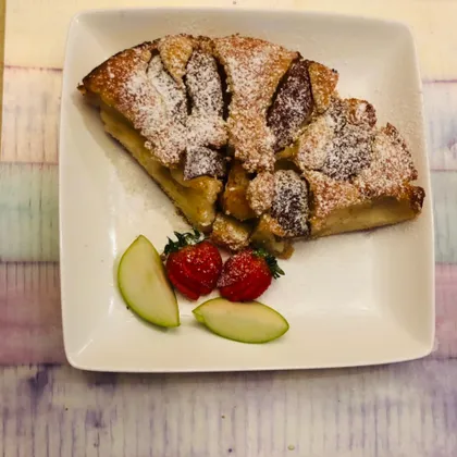 Бюджетно, просто, быстро и вкусно 😋 яблочный пирог (Испанский)
