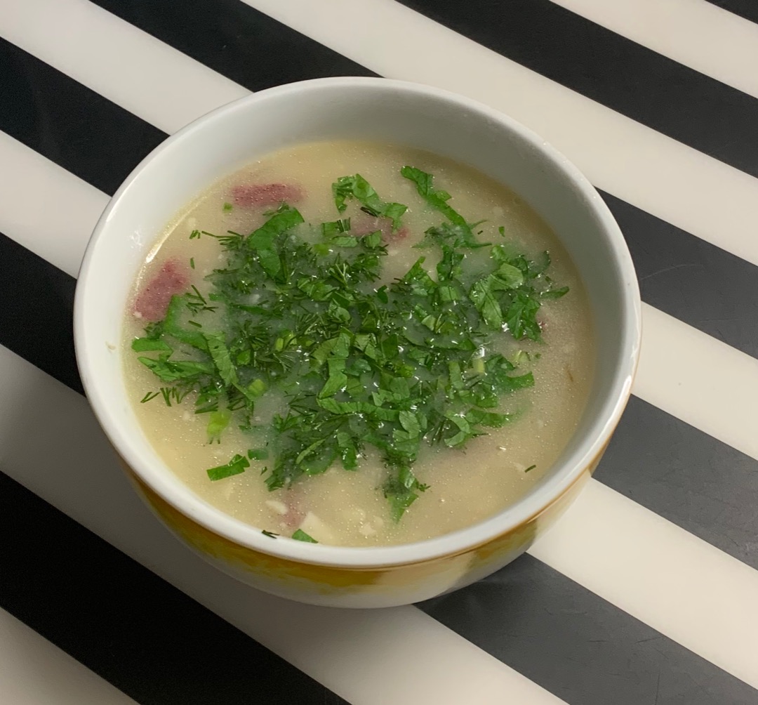 Суп из плавленного сырка, пошаговый рецепт на 0 ккал, фото, ингредиенты - alekseeva_iy