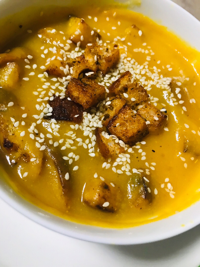 Овощной суп пюре с тыквой