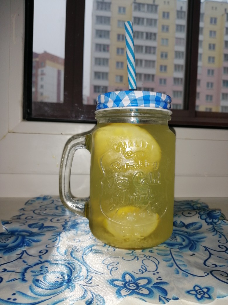 Лимонно-апельсиновый напиток с мёдом