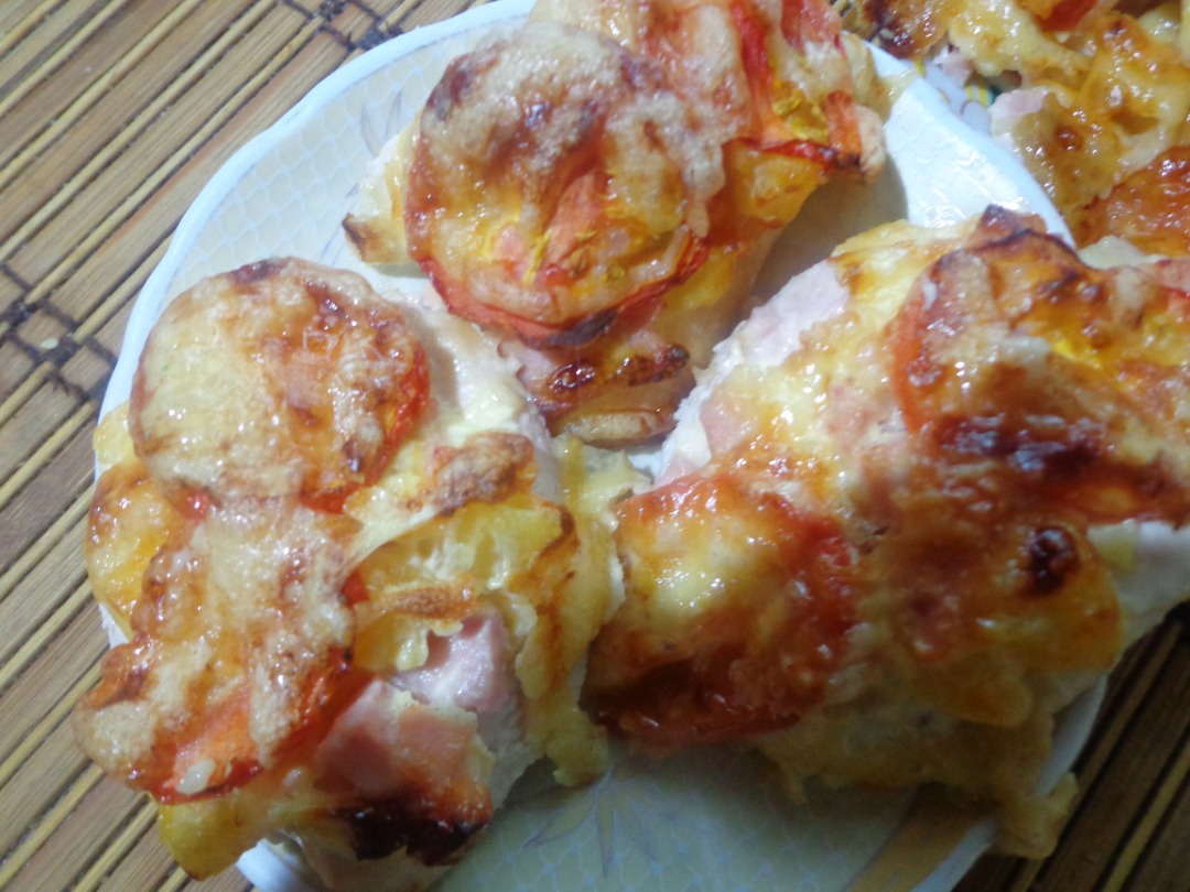 Куриное филе с ананасом