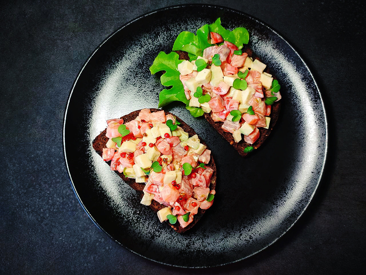 Брускетты с лососем #бодипозитив🤗