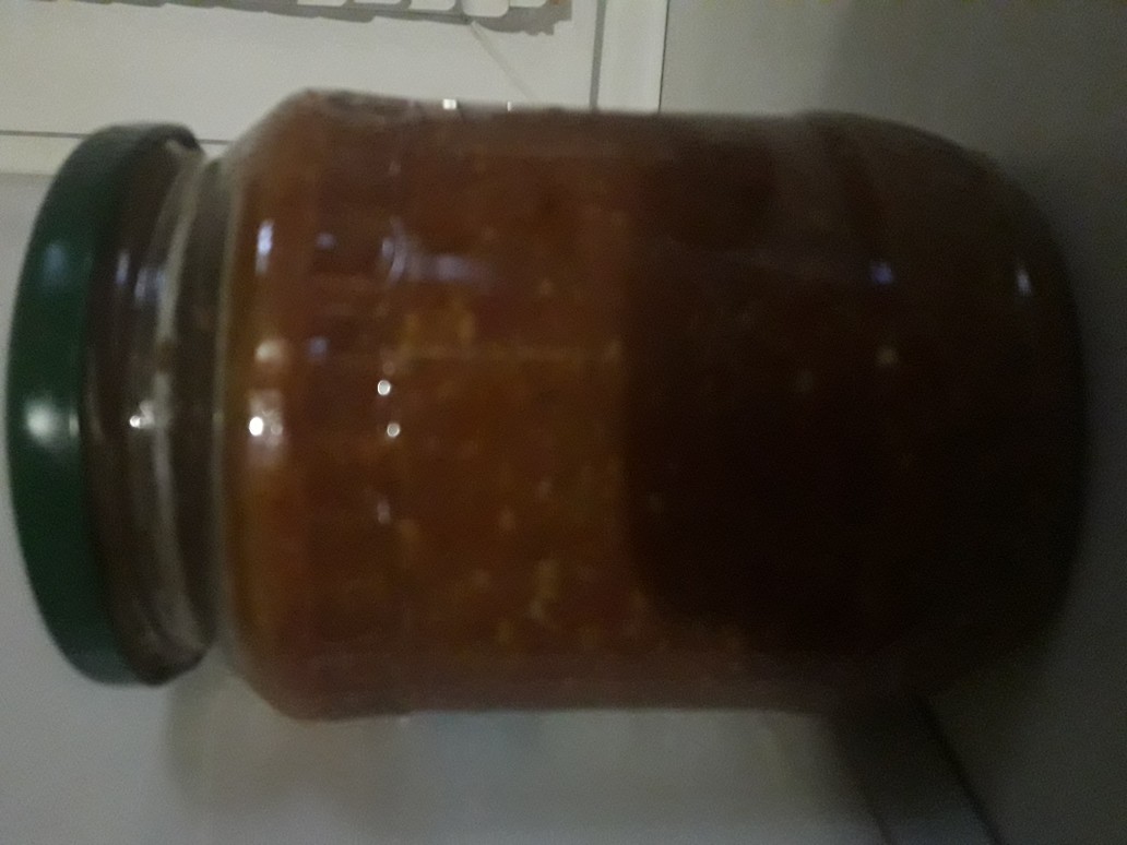 Аджика с зеленью и хреном #заготовки