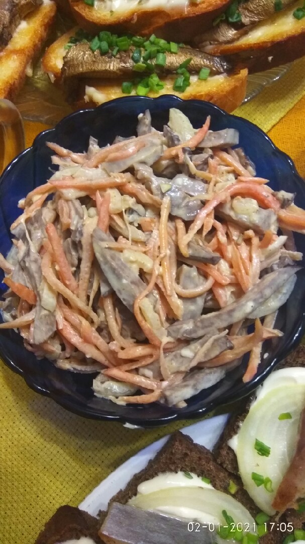 Сердечный салат