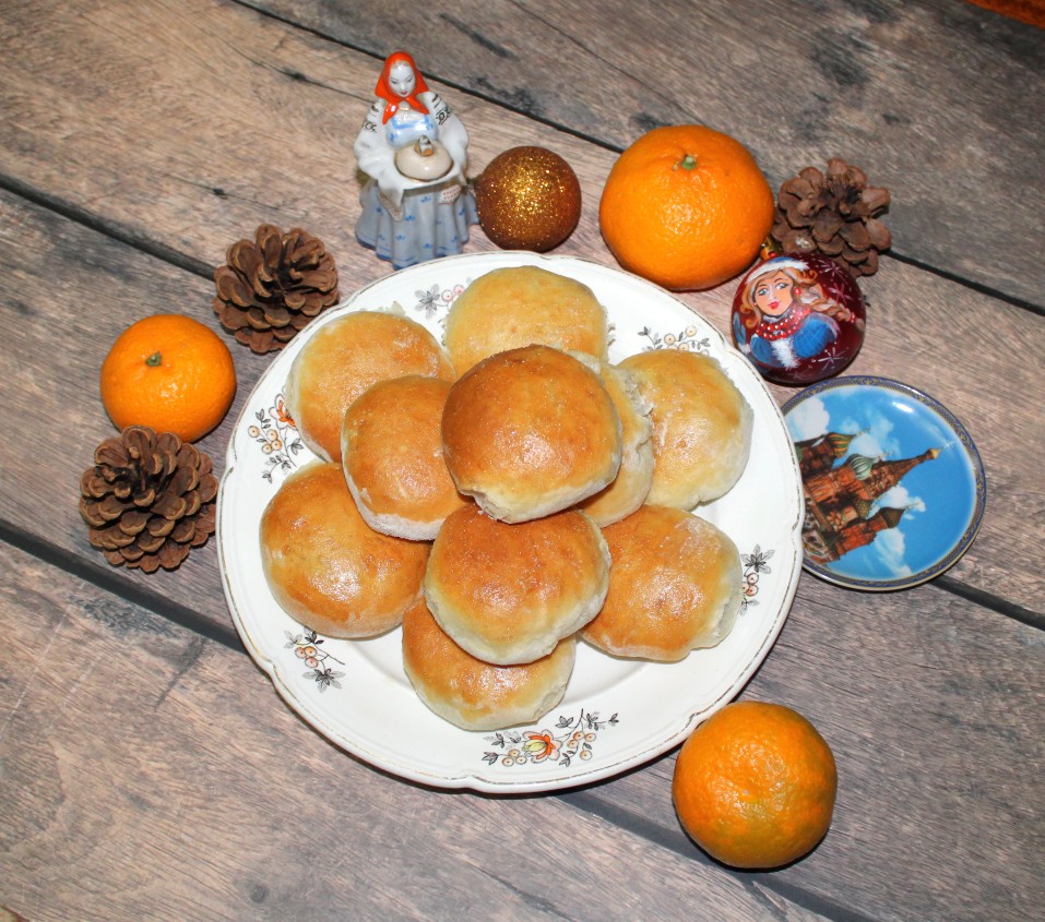 Бесподобные пирожки с грибами на Новый год