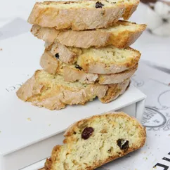 Печенье Biscotti (Бискотти) с белым шоколадом