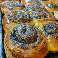 Булочки с маком 