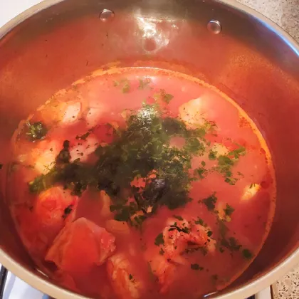 Курица в томатном соусе с картошкой 3