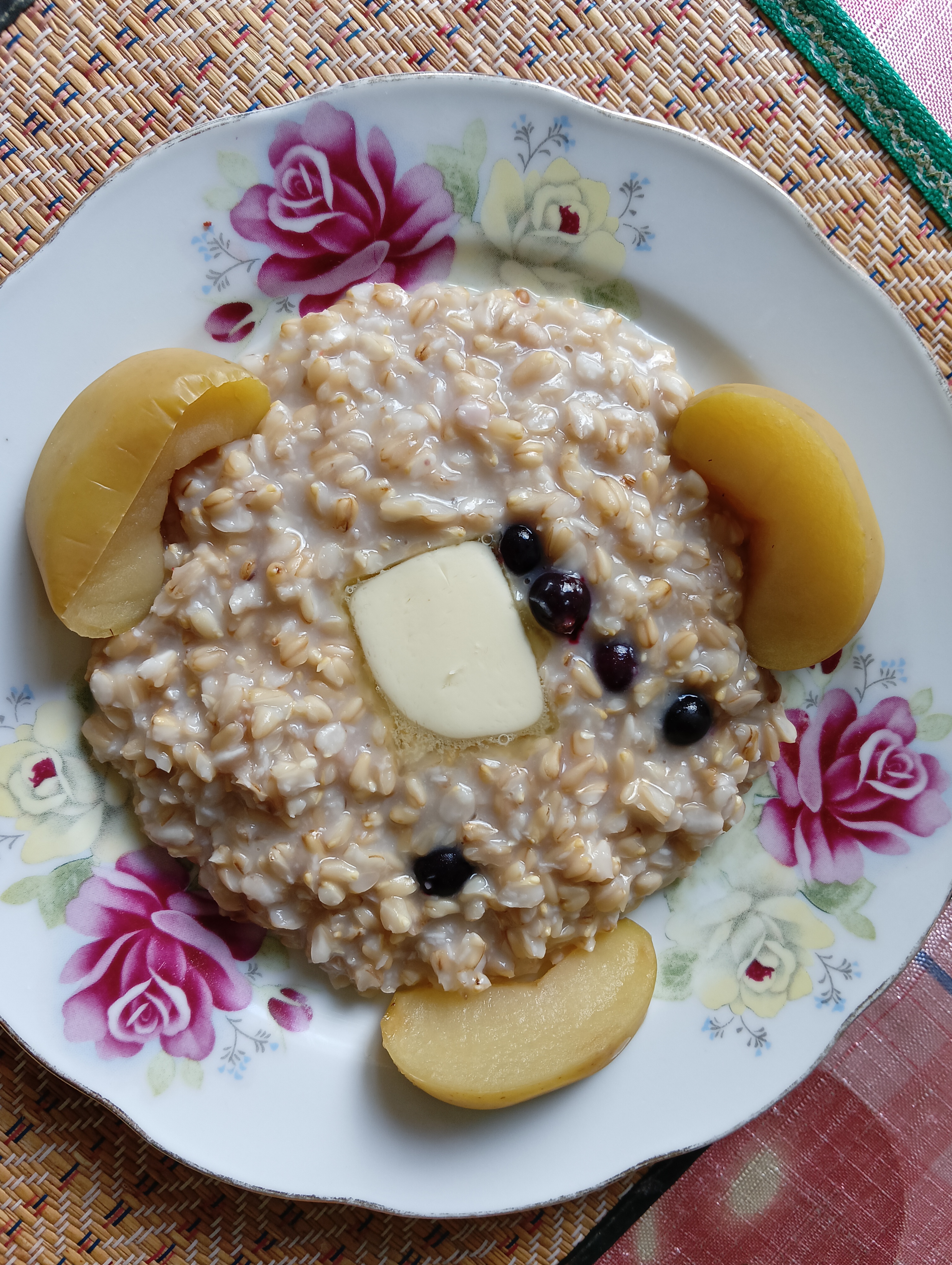 Овсянка цельнозерновая с кокосом