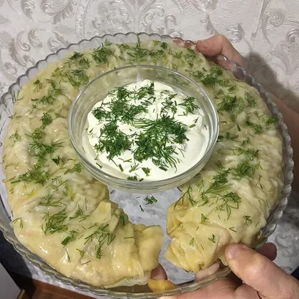 Ханум с овощами и мясом