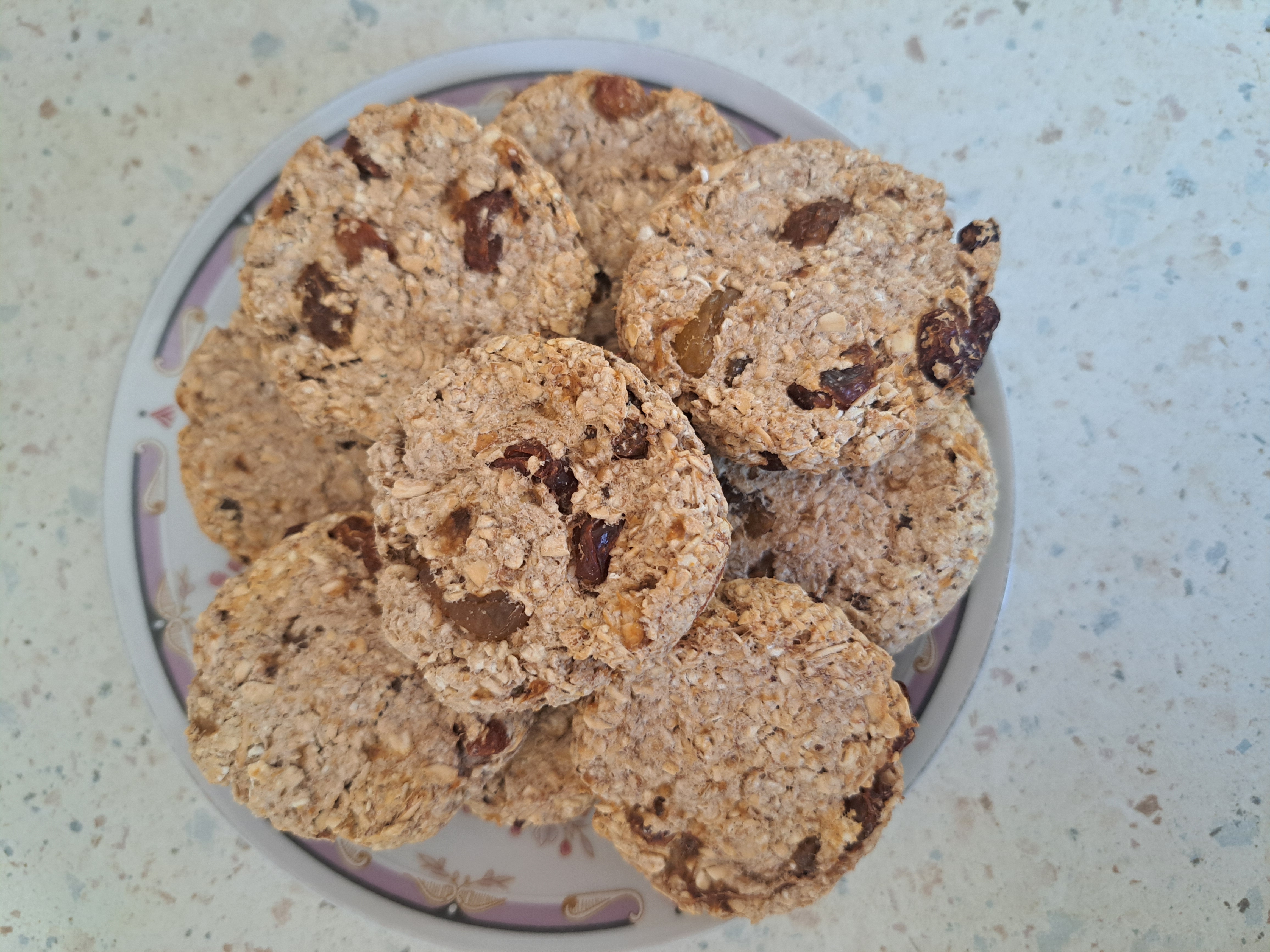 Овсяно-банановое пп печенье