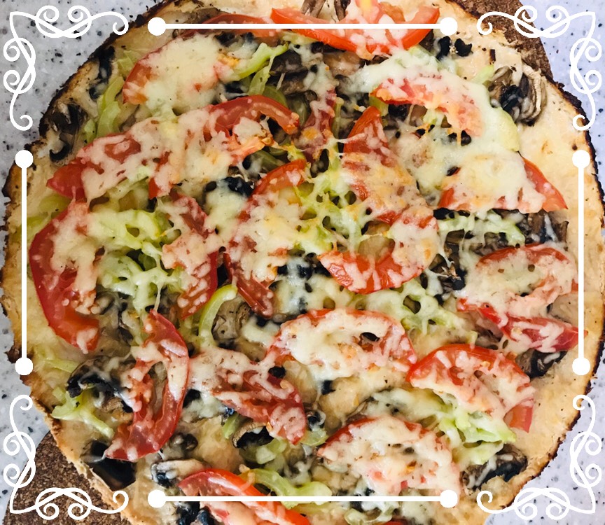 Пицца на курином тесте 🍕
