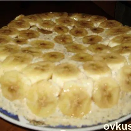 Банановый торт (без выпечки)