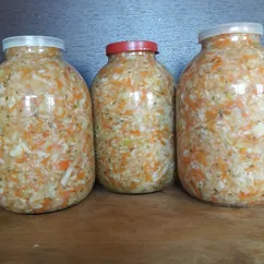 Капуста квашеная на зиму🥕🍽