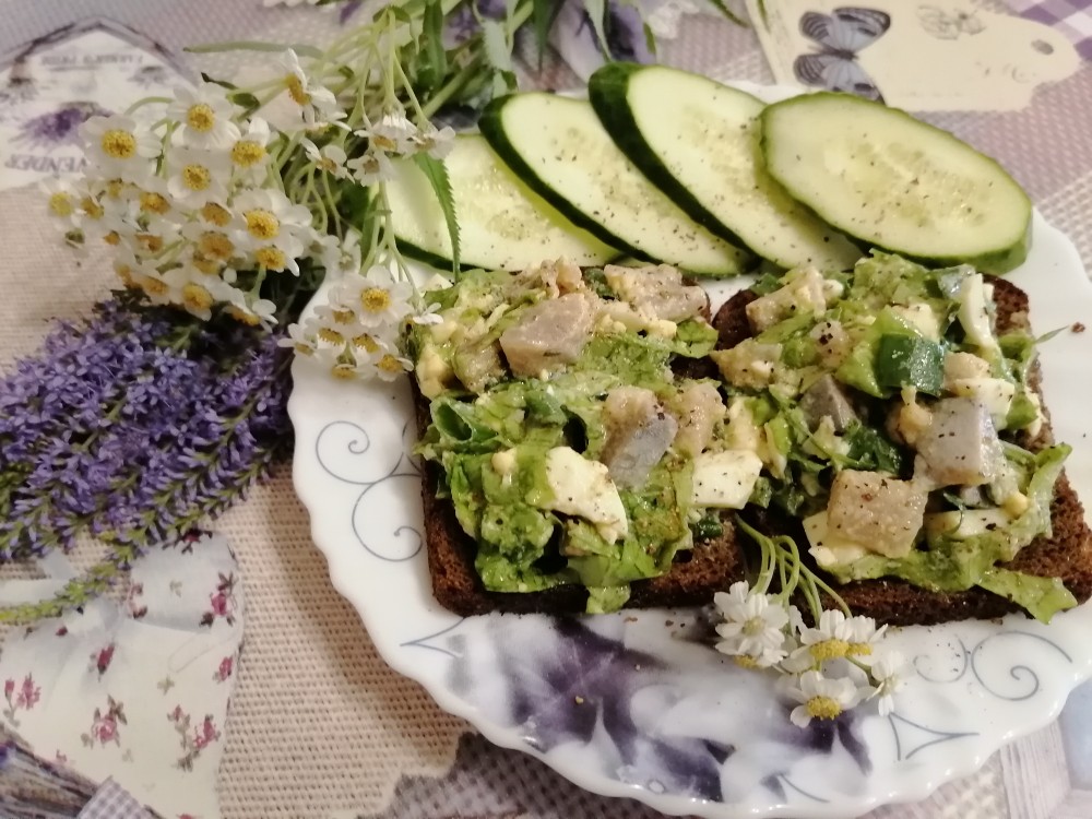 Бутерброды по-провансальски 🌿