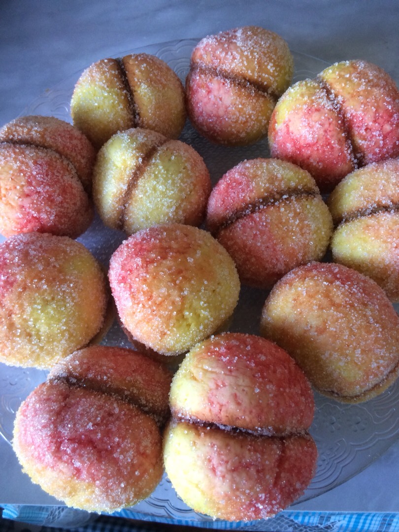 Пирожные🍑персики