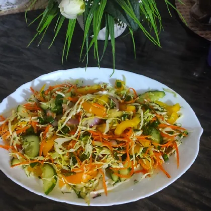 Витаминный капустный салат