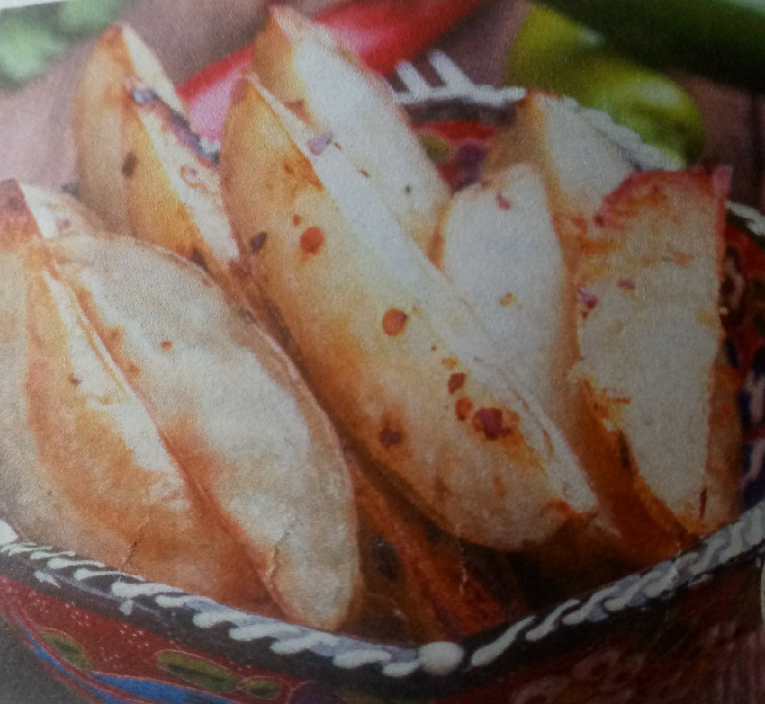 Острые картофельные дольки