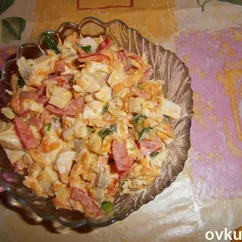 Салат "Пикантная курочка"