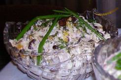 Салат Павлиний хвост с курицей