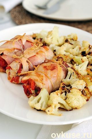 Рулетики из курицы