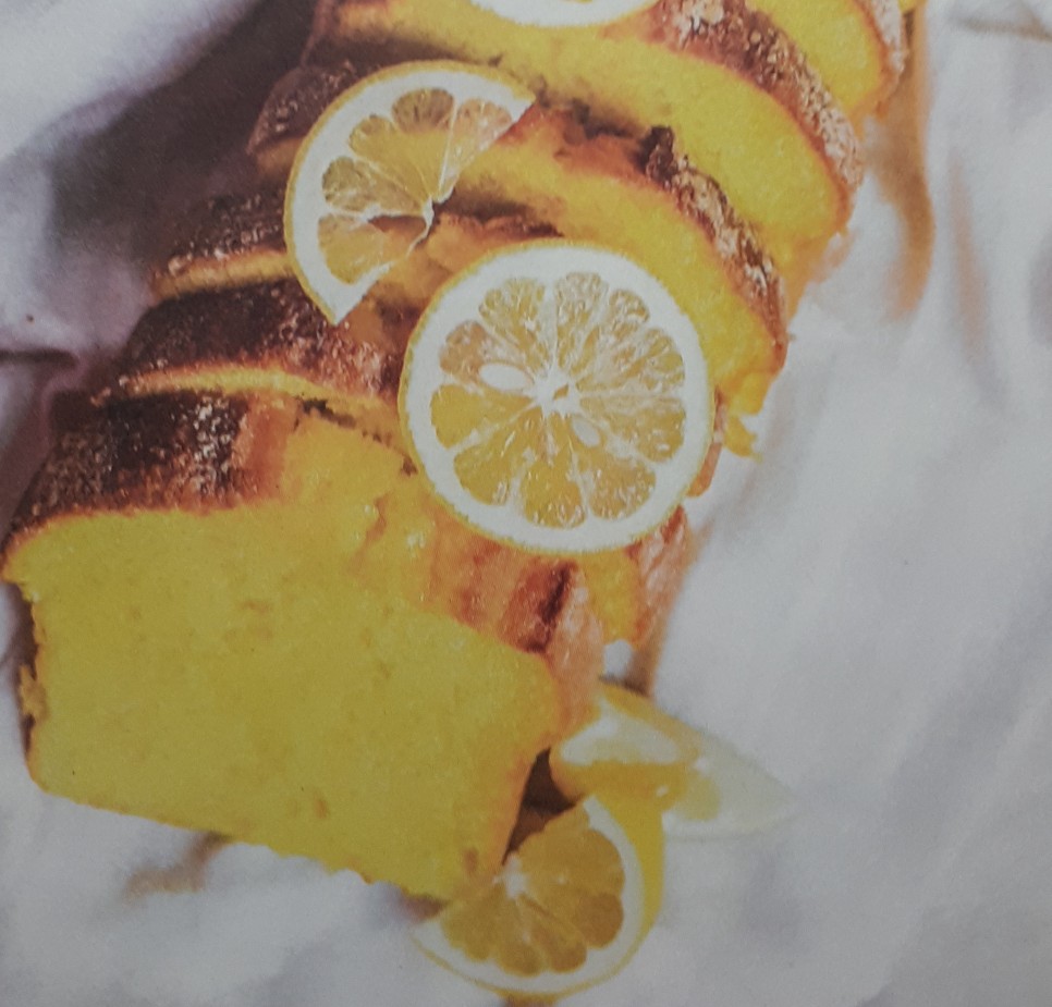 Лимонный кекс с пропиткой