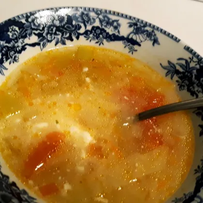 Овощной суп на курином бульоне (универсальная конструкция '3 в 1', дополнение)