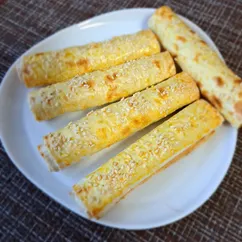 Трубочки из лаваша с творогом