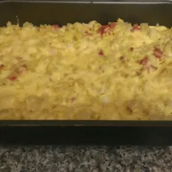 Запеканка из макарон и яйца