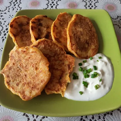 Тыквенные оладьи🥞