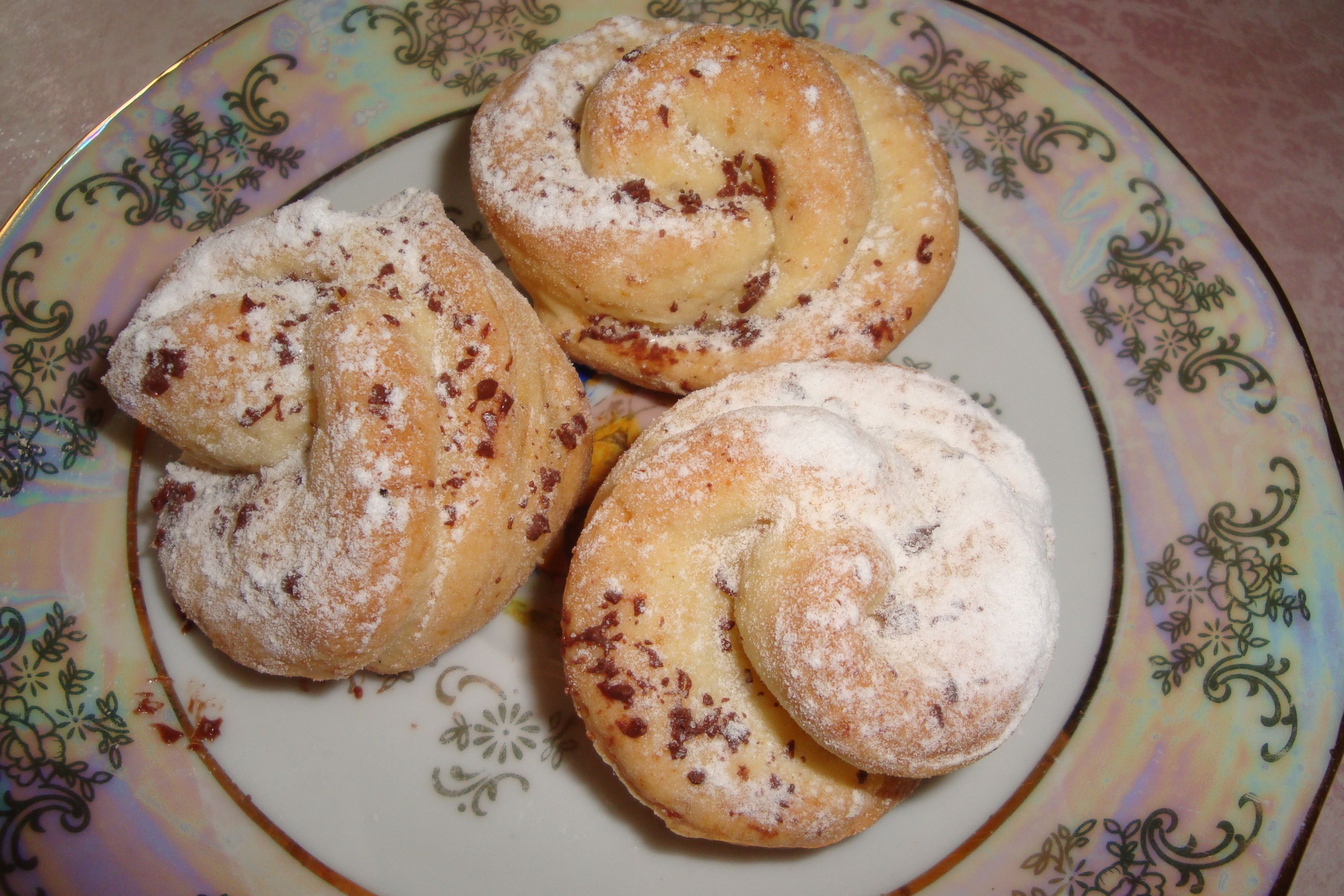 Творожное печенье Розы