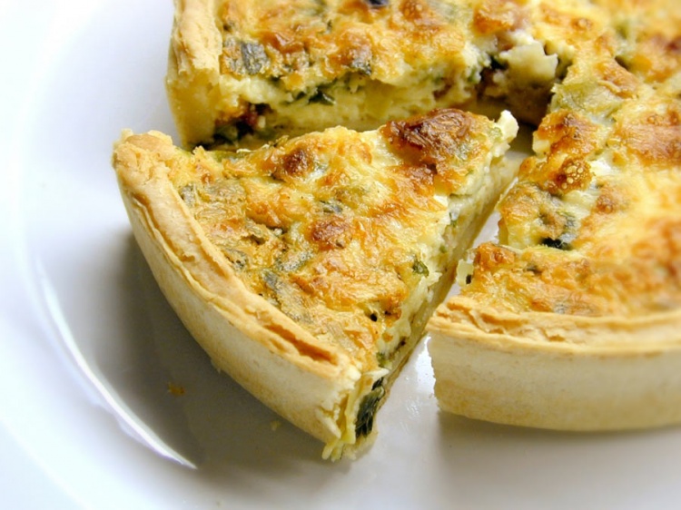 Картофельный «Киш» с овощами